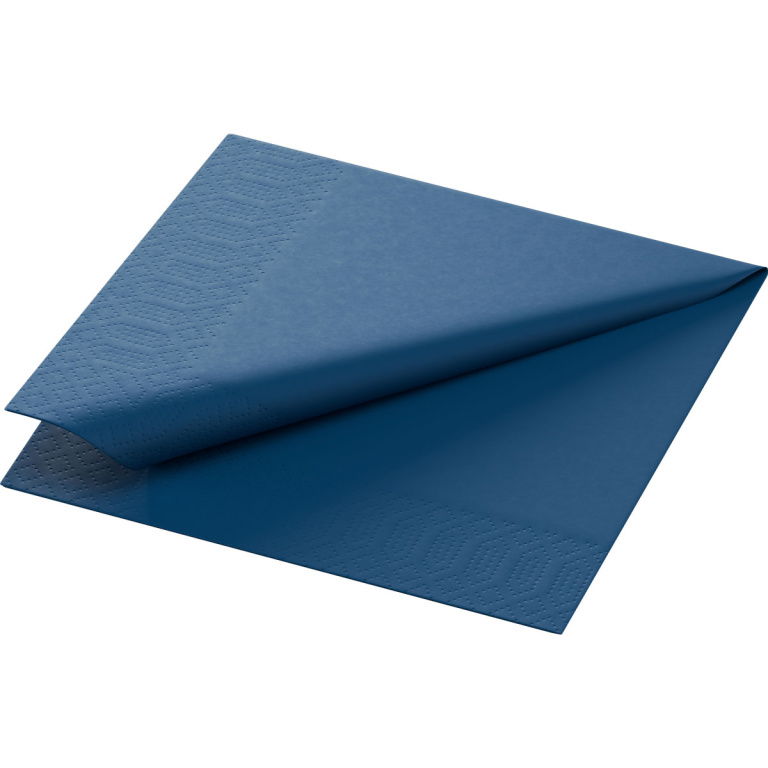 168384 duni servet blauw