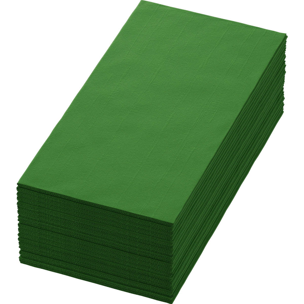 Duni dunisoft servet 40cm 1/8 vouw bio bladgroen