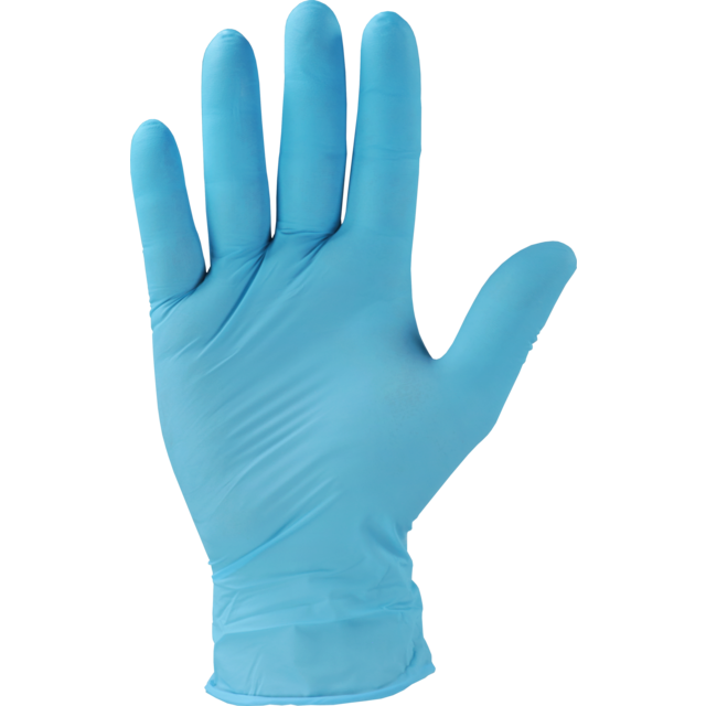 203304700 nitril handschoen blauw