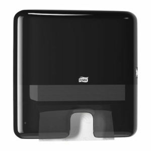 Tork mini handdoek dispenser multi-fold zwart H2