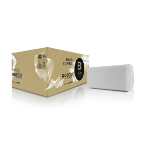 Black satino handdoekpapier z-vouw 25x23cm 2-laags