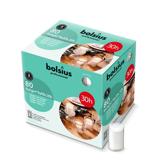 Bolsius relight 30uur transparant