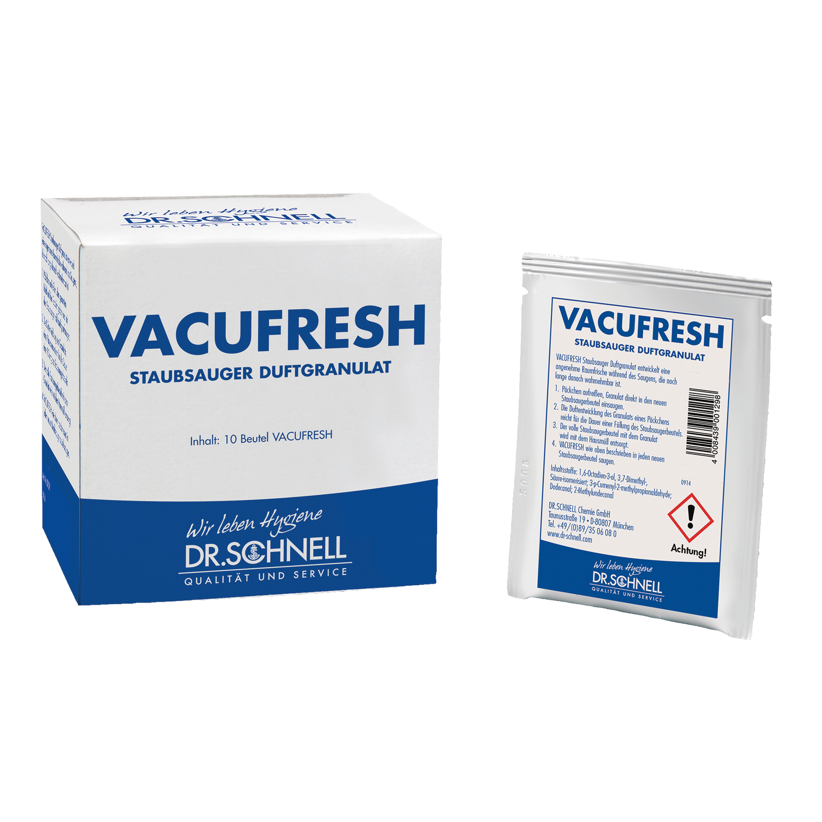 Dr.schnell vacu fresh geurkorrels