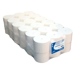 Toiletpapier coreless cellulose 2-laags 900 vel