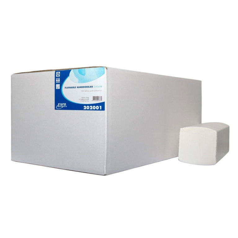 Handdoekpapier Z-fold flushable 202001