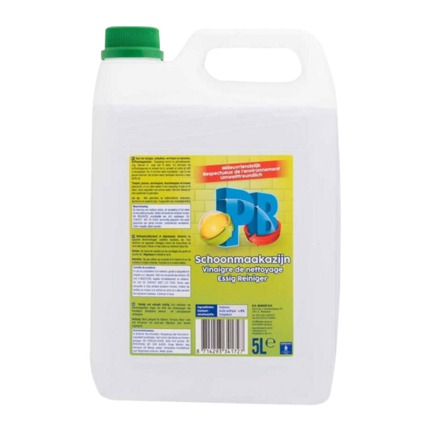 PB schoonmaakazijn 5 liter