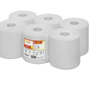 Satino smart poetspapier midi met scheurheuls 2-laags recycled 140 meter