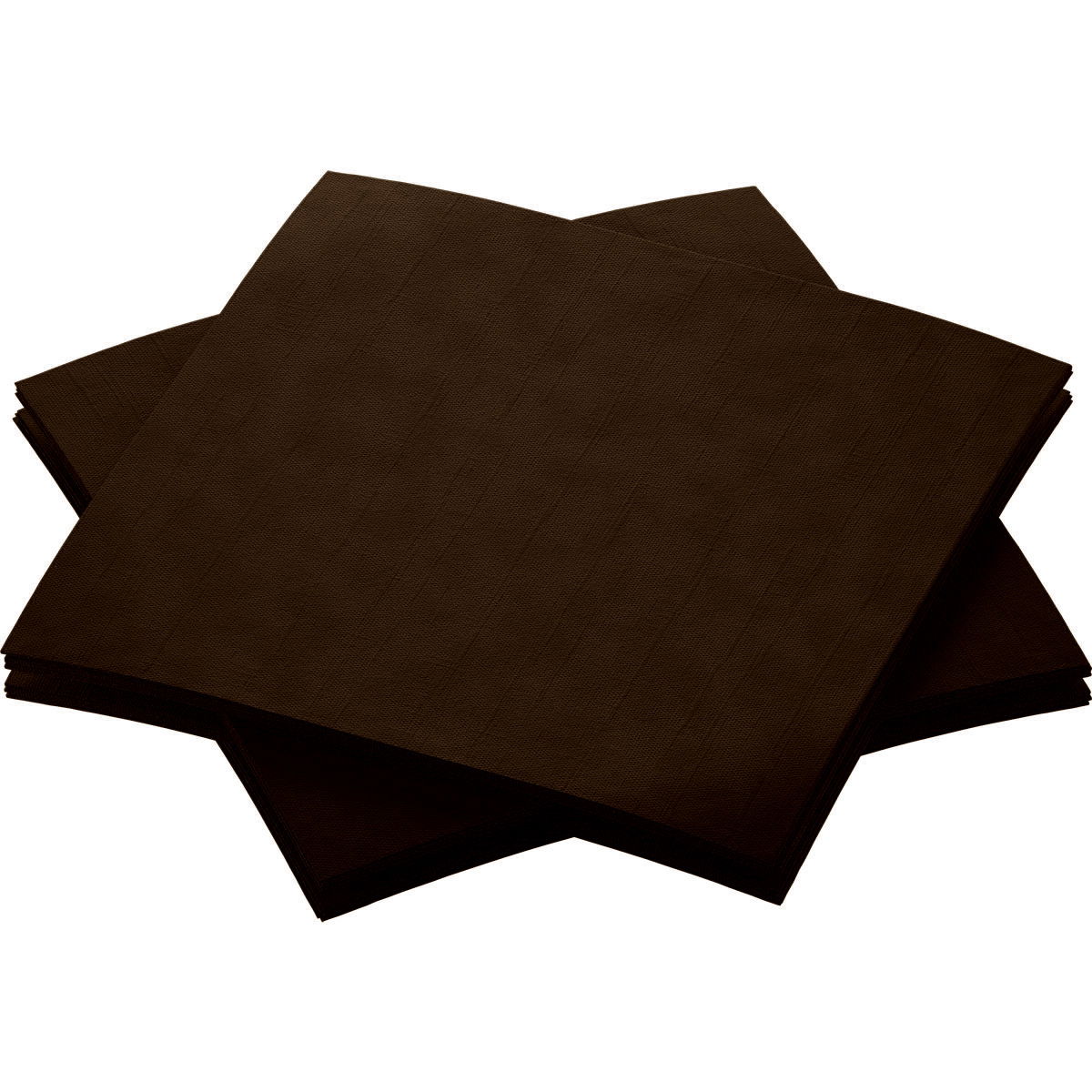Duni dunisoft servet 20x20cm bio zwart