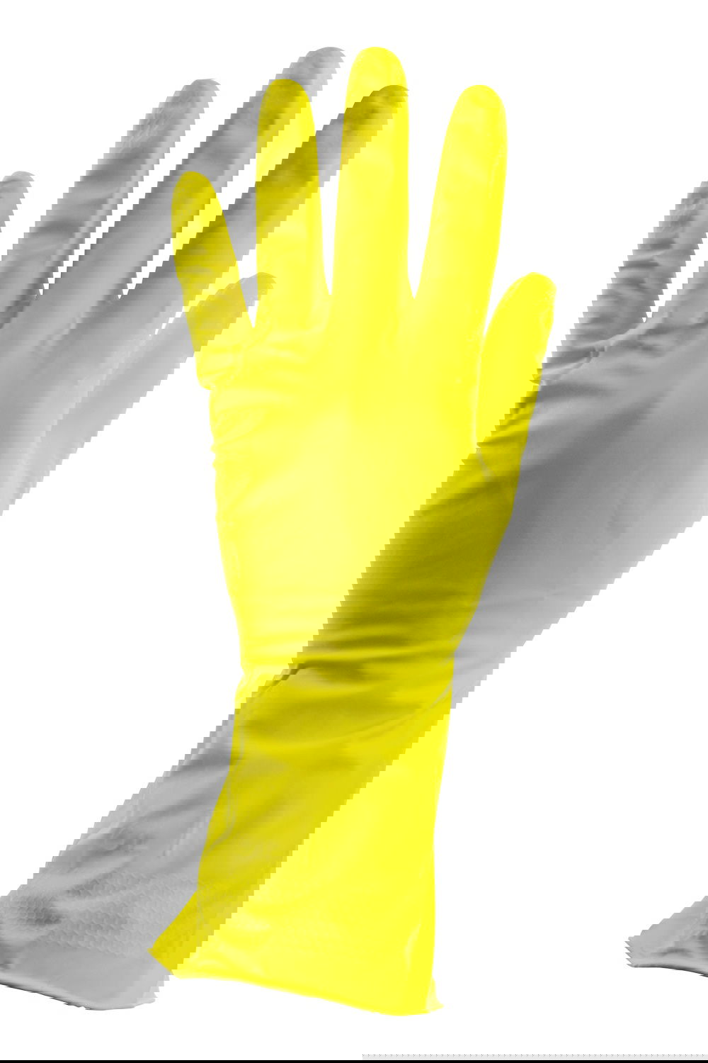 huishoud handschoen geel