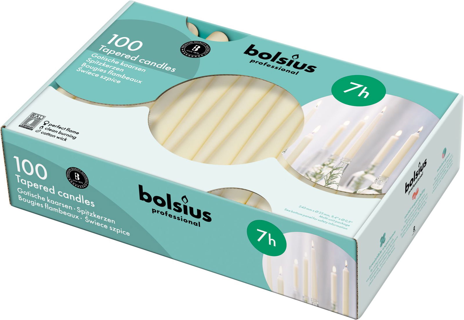 103400335505 gotische kaars bolsius