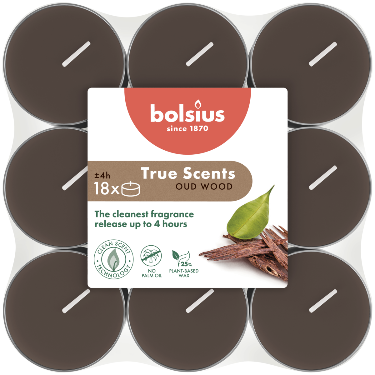 Bolsius geurtheelichten oud wood