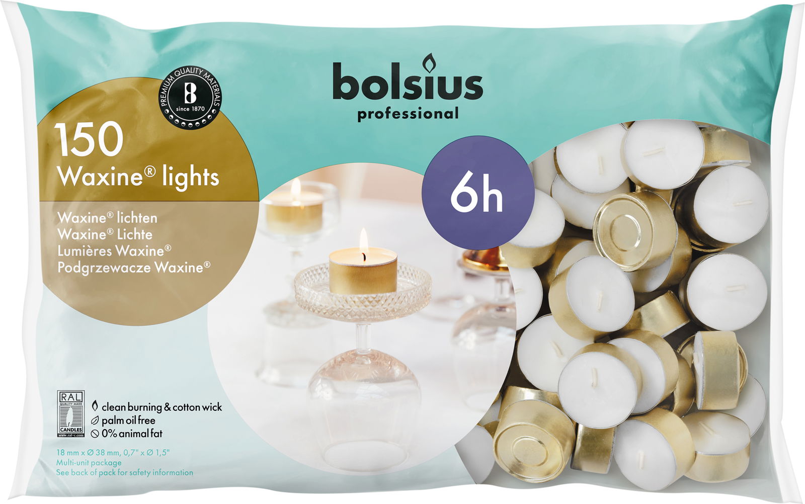 103430506700 theelicht 6u bolsius