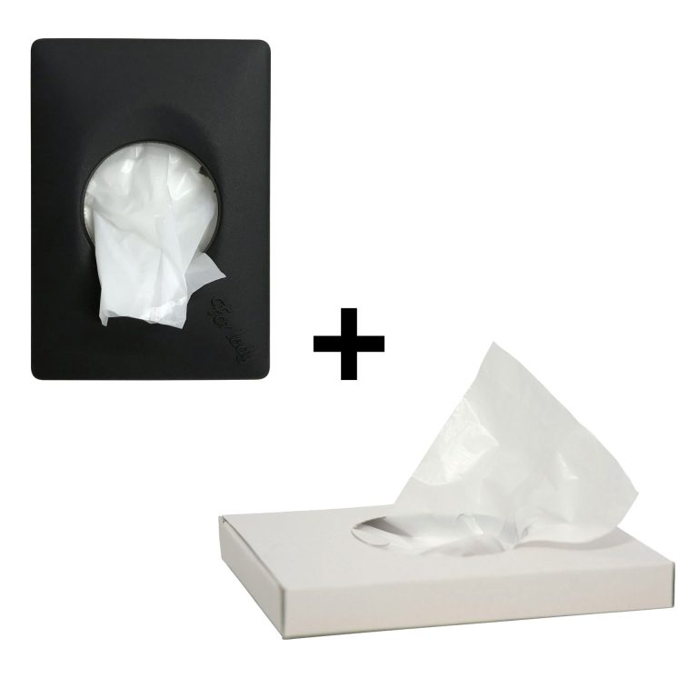 dames hygiene zakjes + dispenser
