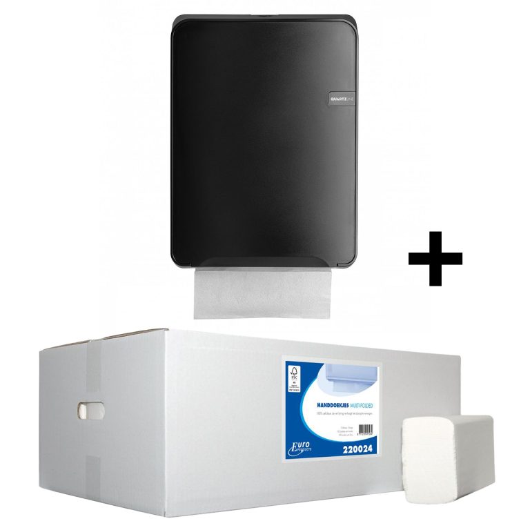 handdoekpapier en dispenser