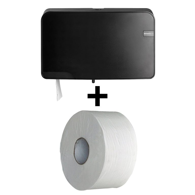 mini jumbo toiletpapier + dispenser