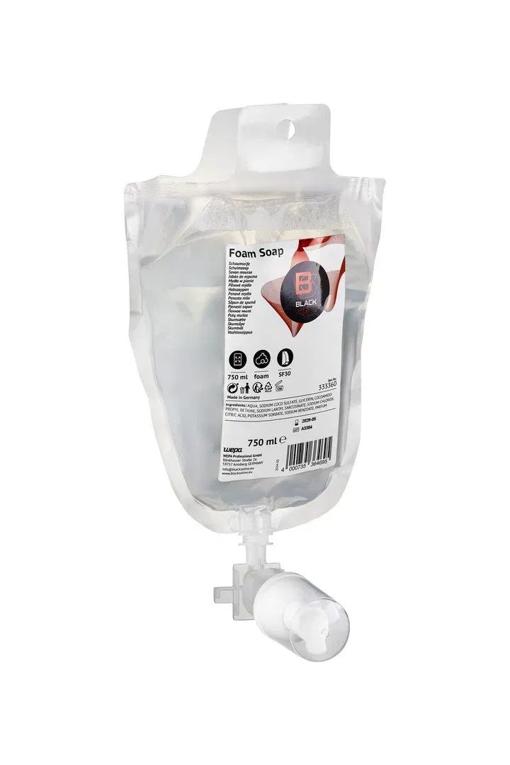 333360 black satino foamzeep