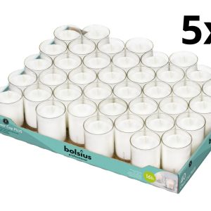 Bolsius clear cups