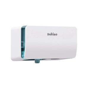 Satino Hyginity MT1 toiletpapier traditioneel duo dispenser kunststof wit