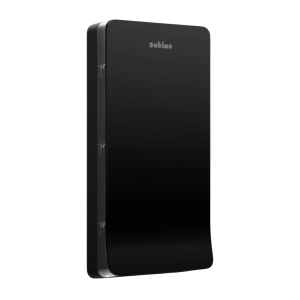 Satino Hyginity PT2 vouwhanddoek multifold dispenser XL kunststof zwart