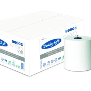 Bulkysoft handdoekrol matic cellulose 2-laags 21cm breed 200 meter