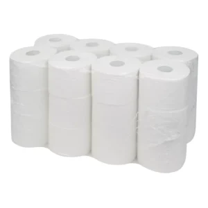 Toiletpapier compact recycled wit 2-laags 100 meter